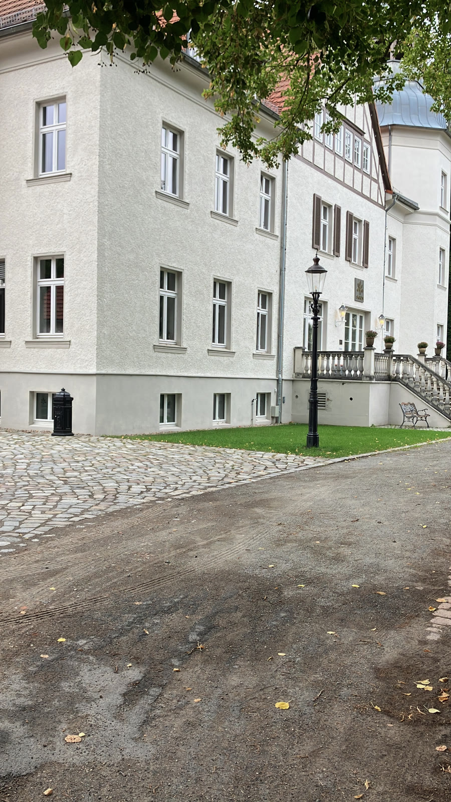 Schloss Sigrön ved Wittenberge, hvor barnedåbsfesten blev holdt