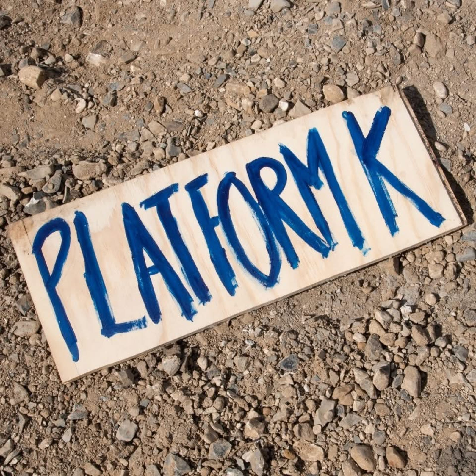 Panoul Platform K pictat de mână